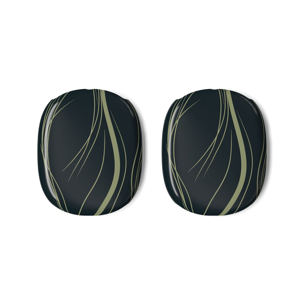 Serpentine Reeds · Hard Case for AirPods Max · Green