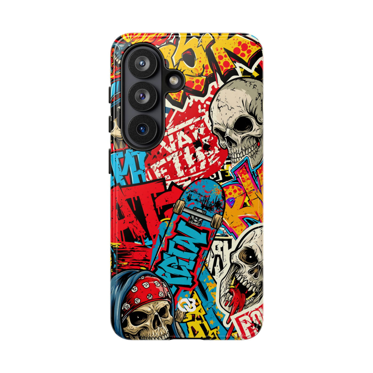 Skate Skull Riot · Tough Phone Case for Samsung · Red