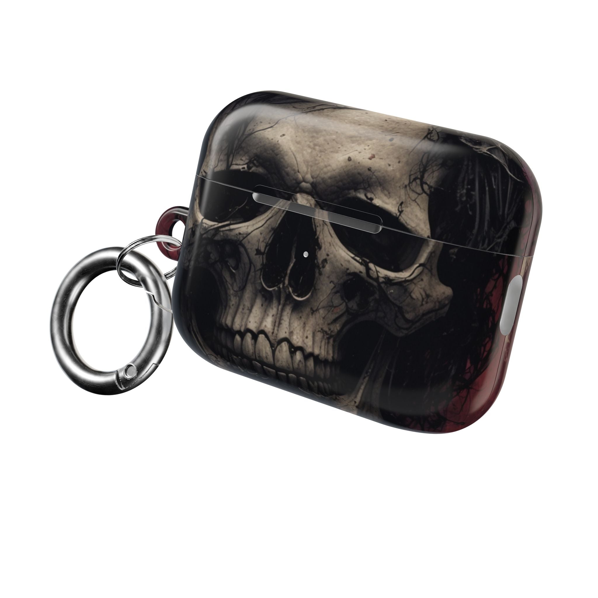 Winged Skull Rose - AirPods Case