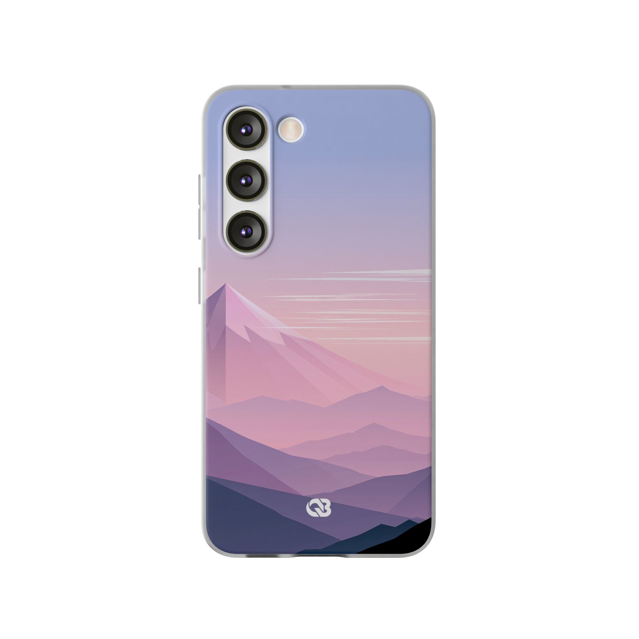 Purple Lite Phone Case for Samsung - Lavender Alpine Dawn