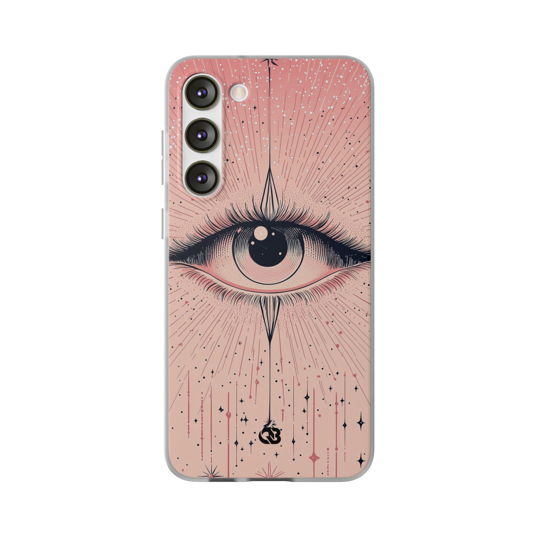 Obsidian Cosmic Gaze · Soft Coque de téléphone pour Samsung