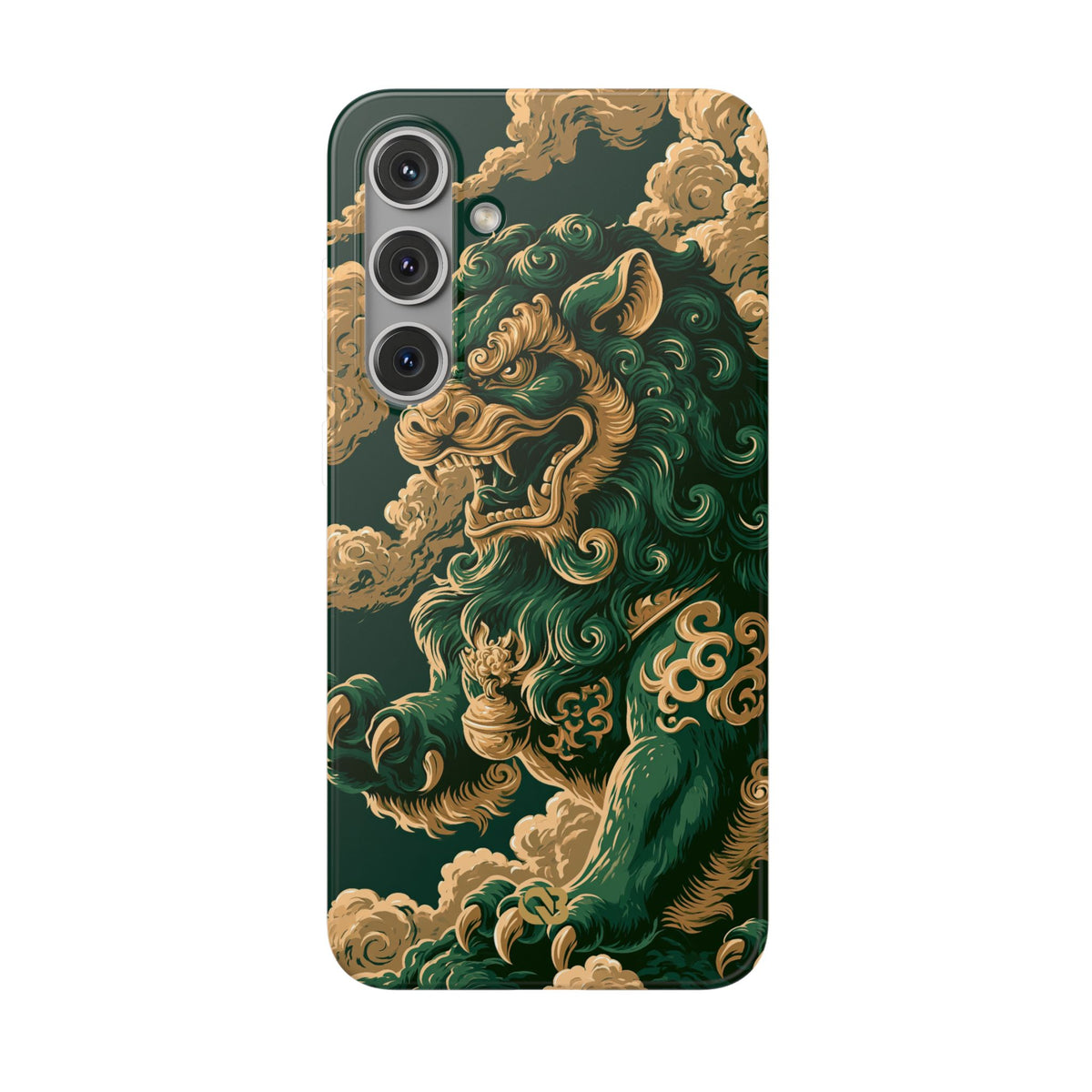 Imperial Guardian Lion · Lite Phone Case for Samsung · Green