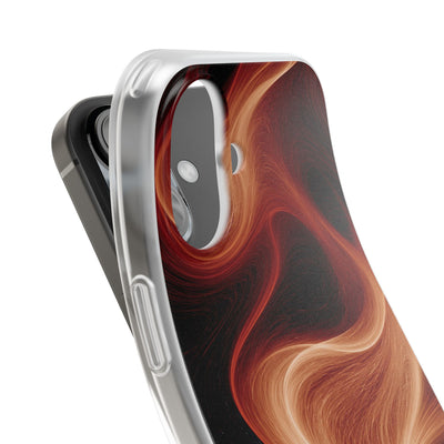 Solar Ember Flow · Lite Phone Case for iPhone ·  Orange