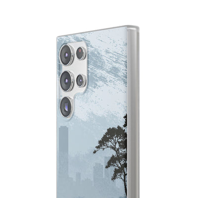 Grey Lite Phone Case for Samsung - Steel Slate Zen
