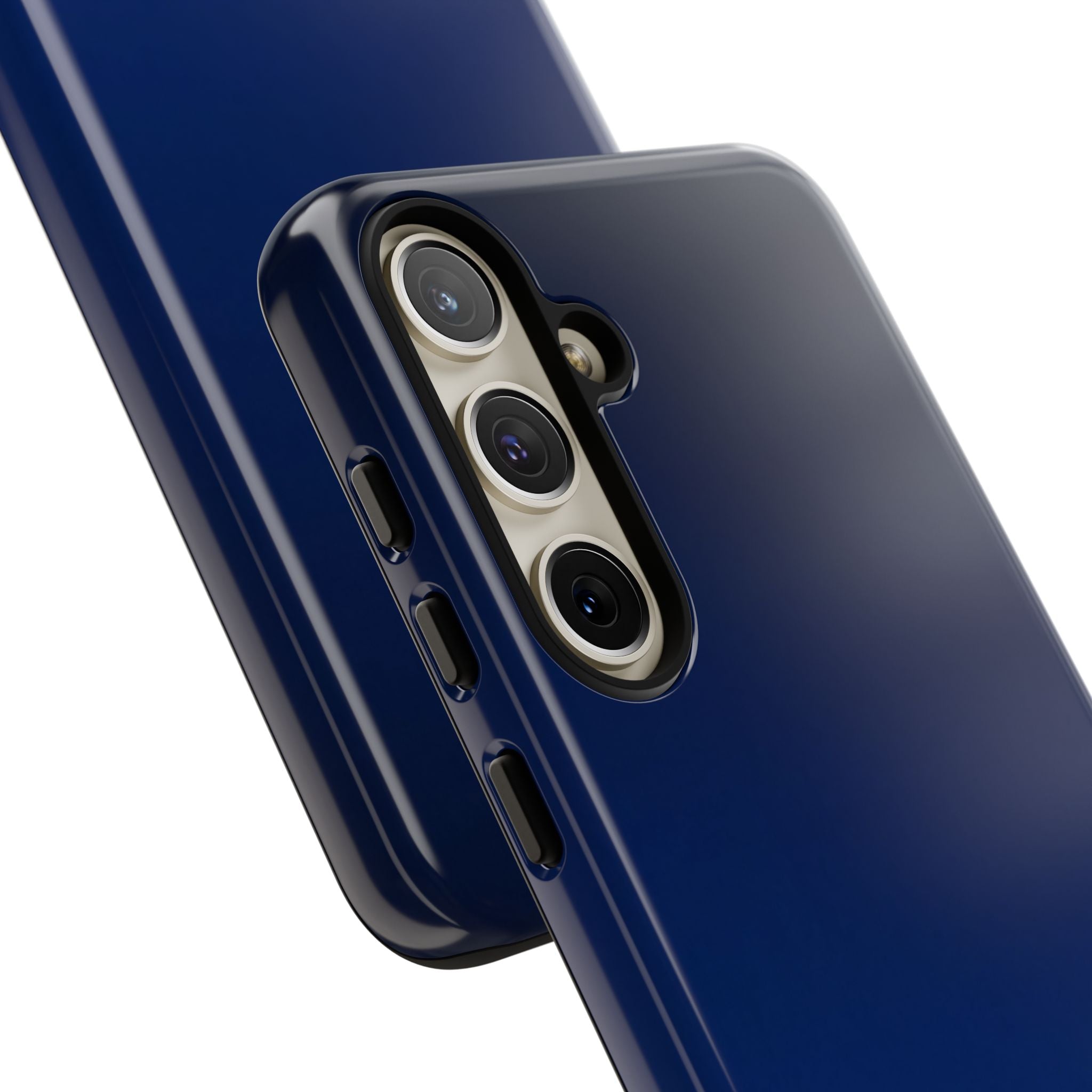 Blue Tough Phone Case for Samsung - Midnight Cobalt Fade