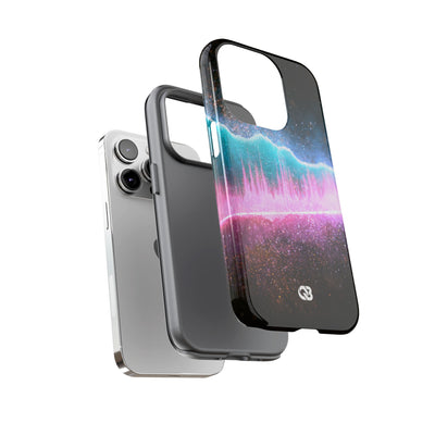 Digital Frequency · Tough Phone Case for iPhone · Pink