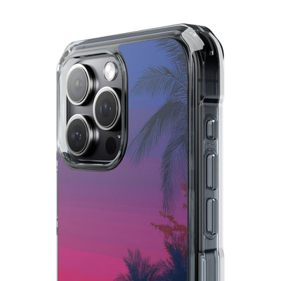 Neon Horizon Palms · Impact Phone Case for iPhone · Magsafe