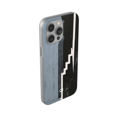 Grey Lite Phone Case for iPhone - Industrial Concrete Void