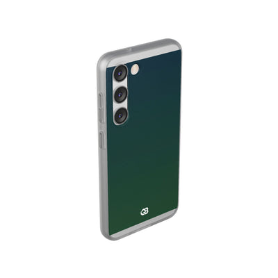 Green Lite Phone Case for Samsung - Midnight Pine Horizon