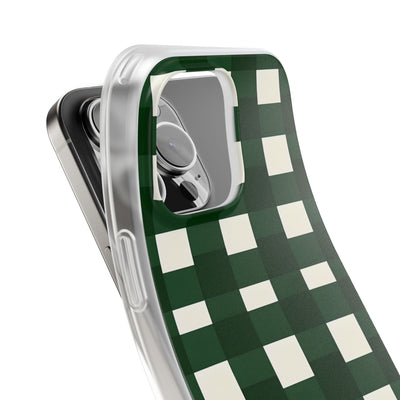 Hunter Green Plaid · Soft Handyhülle für iPhone