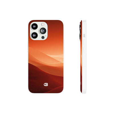 Terracotta Dune Ridges · Lite Phone Case for iPhone ·  Orange
