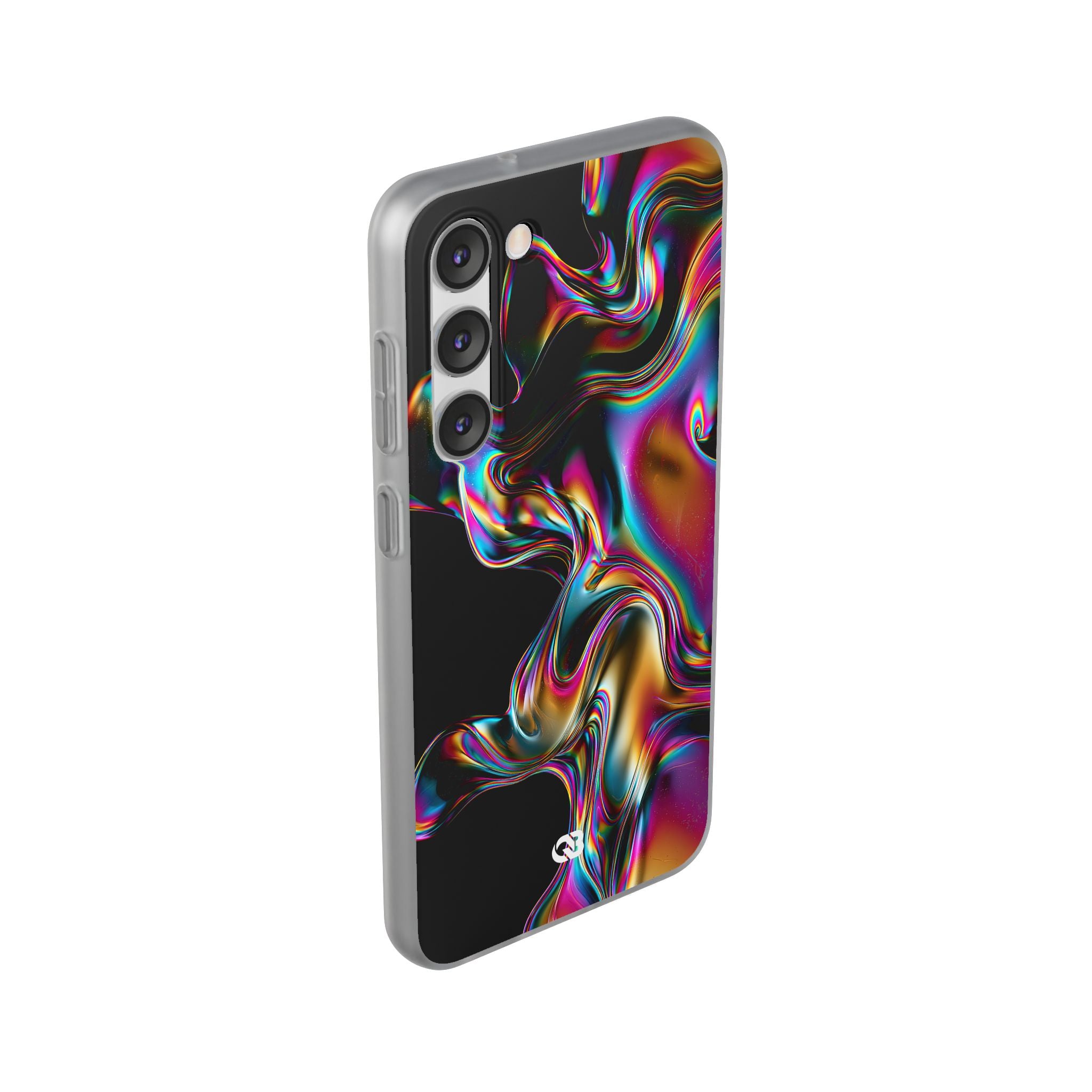 Purple Lite Phone Case for Samsung - Liquid Neon Chrome