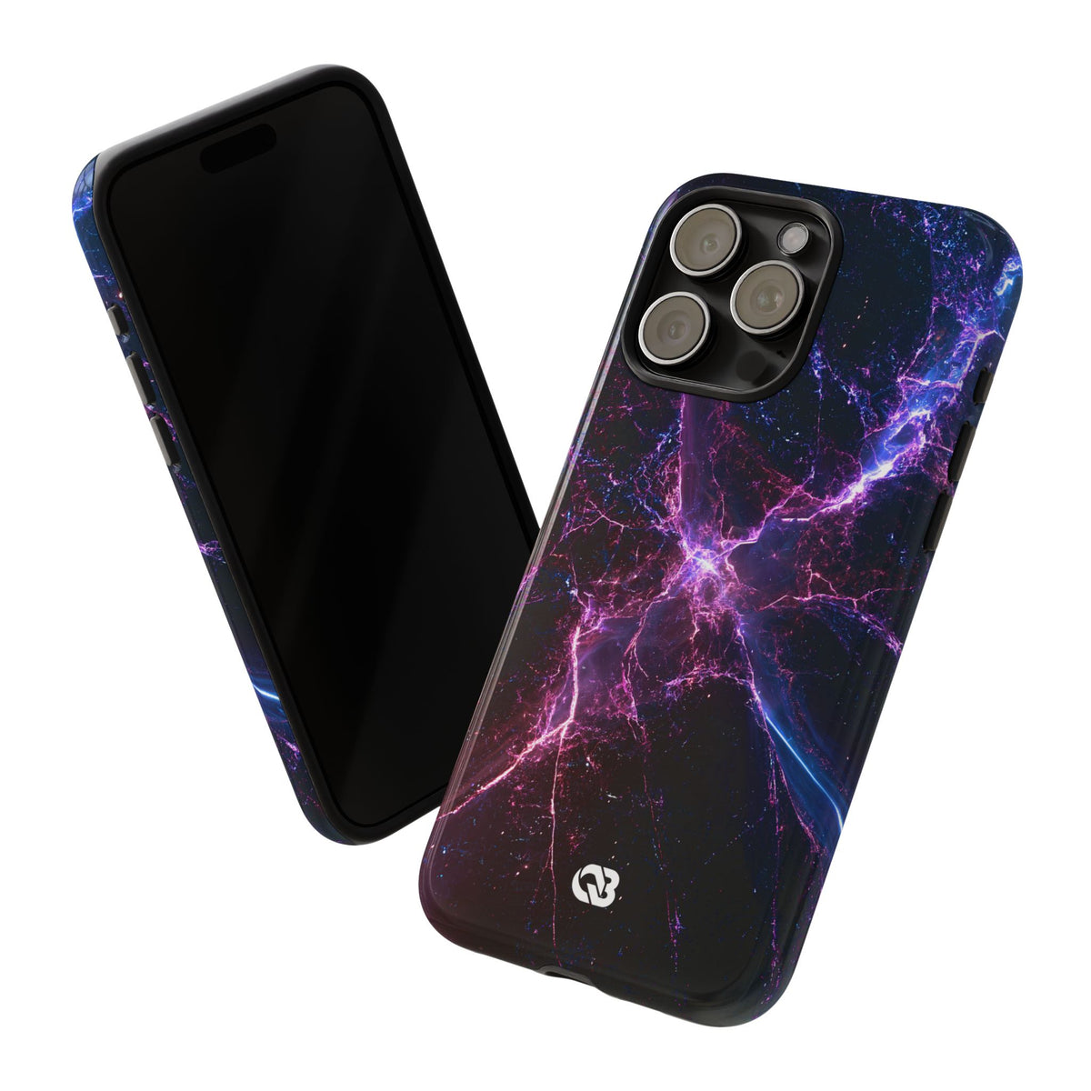 Neural Singularity · Tough Phone Case for iPhone · Black