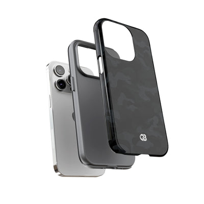 Blackout Urban Camo · Tough Phone Case for iPhone · Black