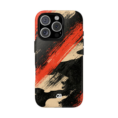 Urban Slash Camo · Tough Phone Case for iPhone · Black