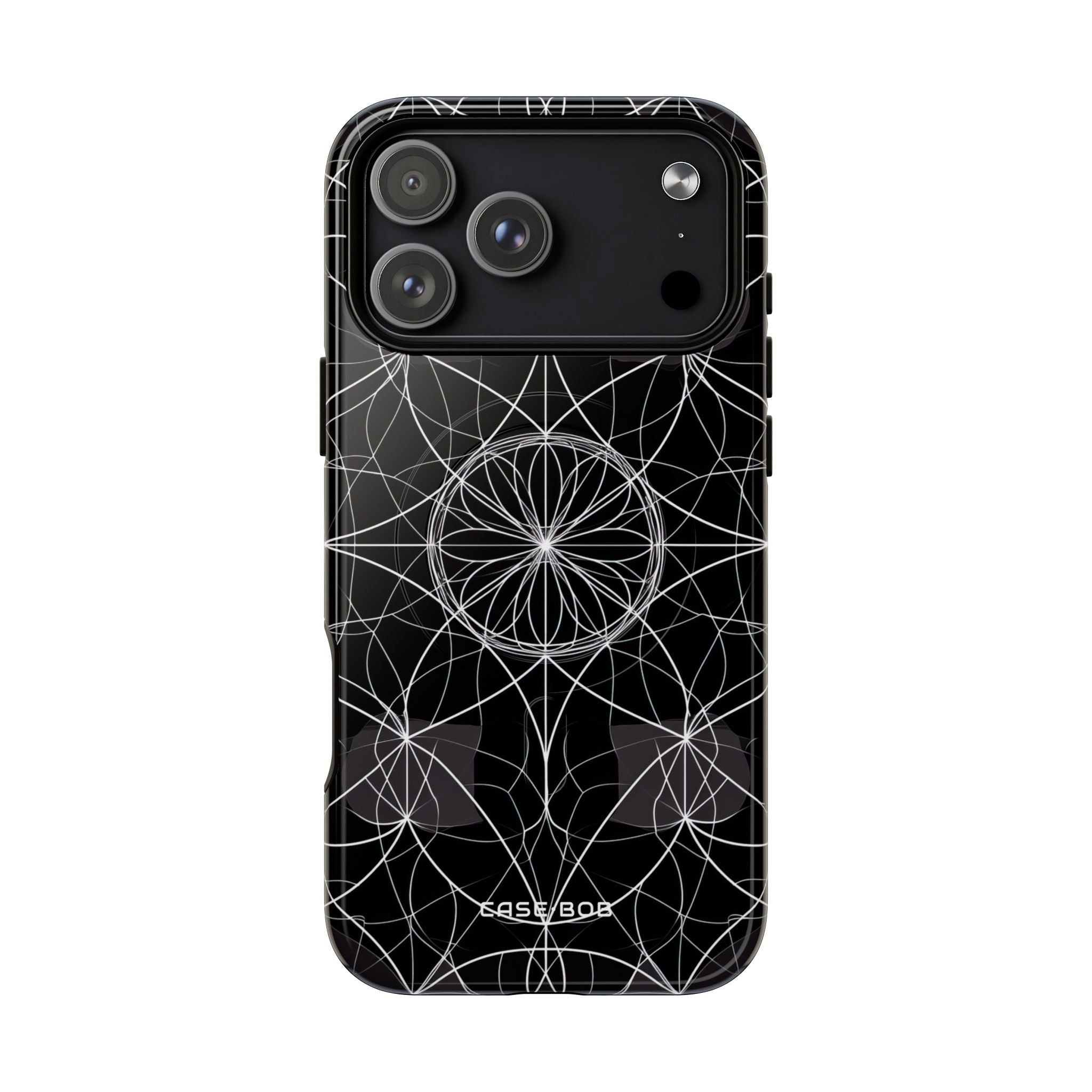 Radiant Petal Orbit iPhone 17 Pro Max Case - Tough+ - CASE•BOB
