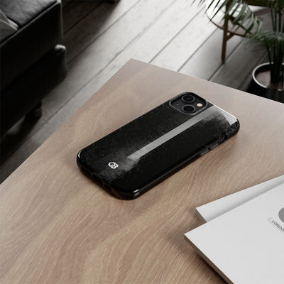 Black Tough Phone Case for iPhone - Vector Core Monolith
