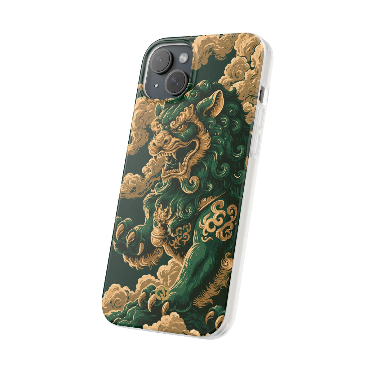 Imperial Guardian Lion · Lite Phone Case for iPhone ·  Green