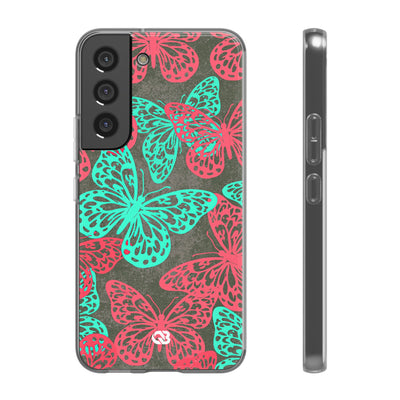Electric Papillon · Lite Phone Case for Samsung · Pink
