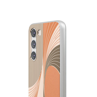 Orange Lite Phone Case for Samsung - Desert Arc Horizon