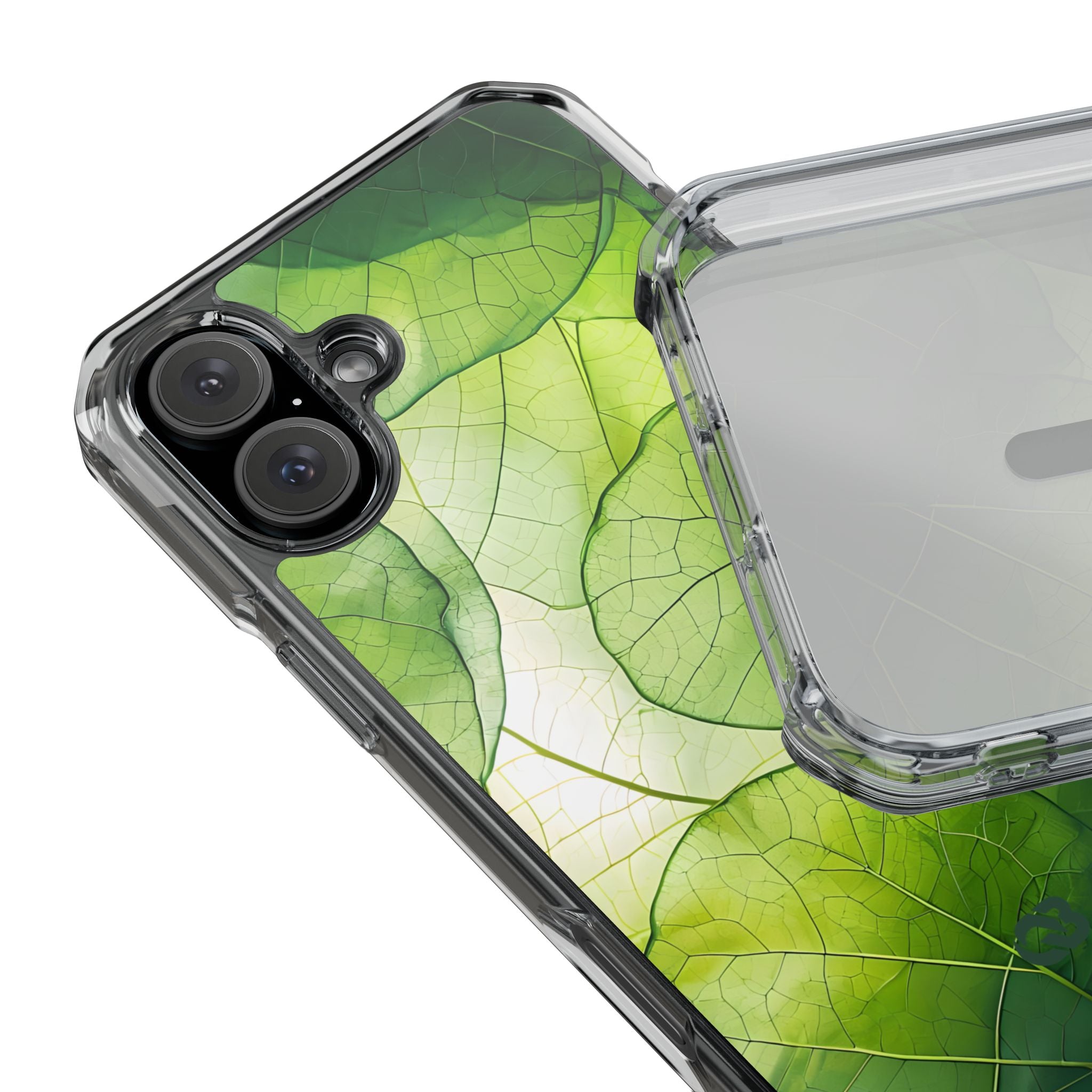 Emerald Leaf Veins · Impact Phone Case for iPhone · Magsafe