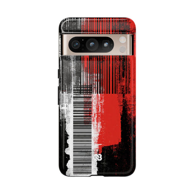 Distorted Barcode · Tough Phone Case for Pixel ·  Black