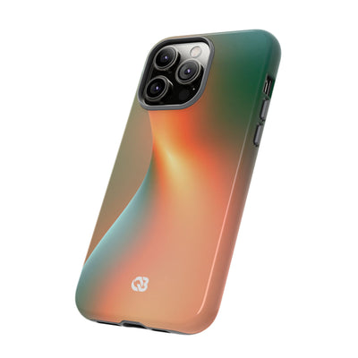 Radiant Contour · Tough Phone Case for iPhone · Orange