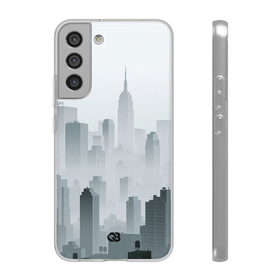 Grey Lite Phone Case for Samsung - Steel Mist Skyline