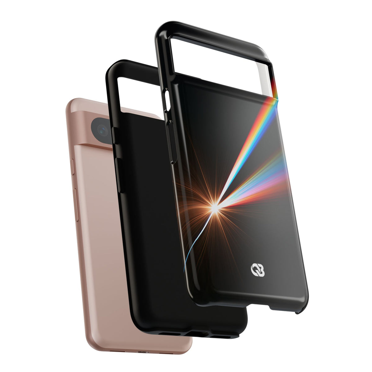 Spectral Refraction · Tough Phone Case for Pixel ·  Black