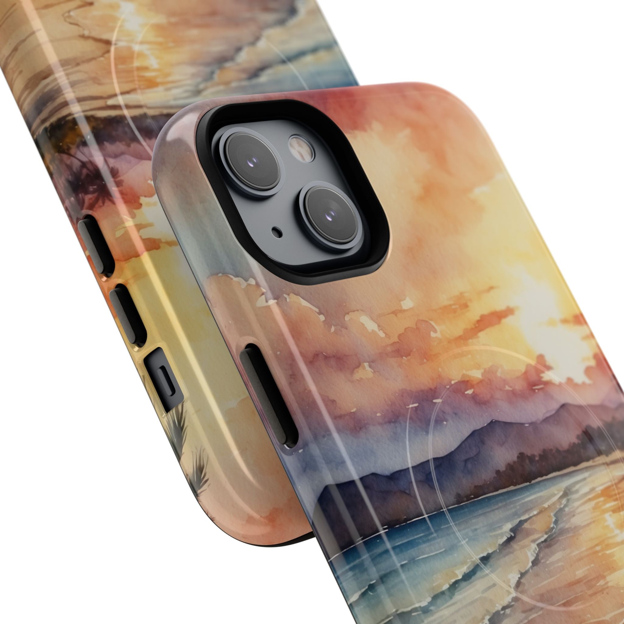 Sunset Reflection iPhone 14 Plus Case - Tough+