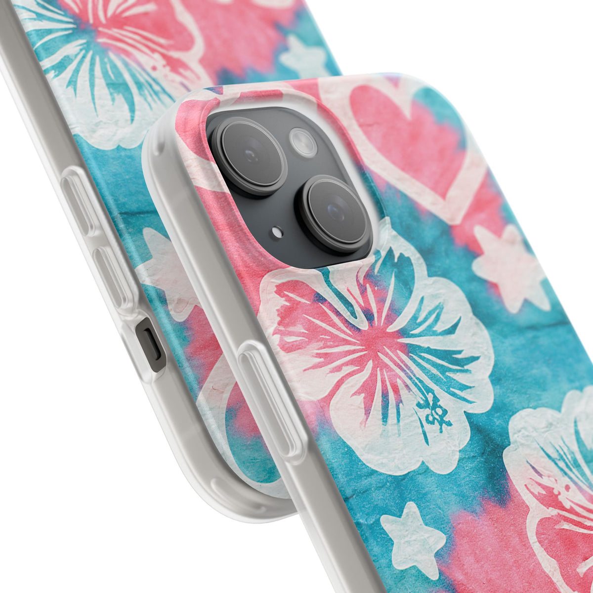 Tropical Hibiscus Bloom · Lite Phone Case for iPhone ·  Teal