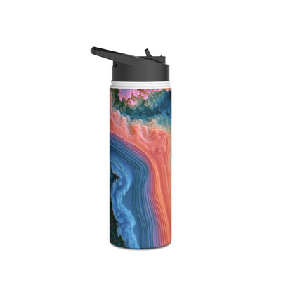Luminous Resonance · Insulated Water Bottle · Blue