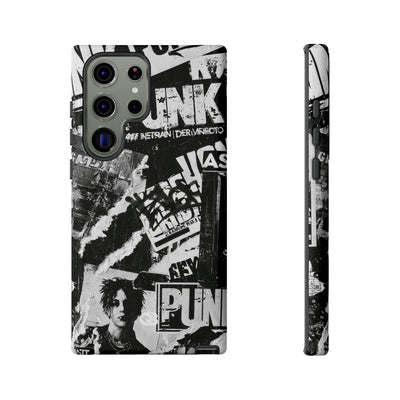 Underground Punk Collage · Tough Phone Case for Samsung · Black