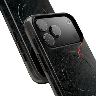 Crimson Ridge Pass · Tough 2.0 Magnetic Phone Case for iPhone · Black