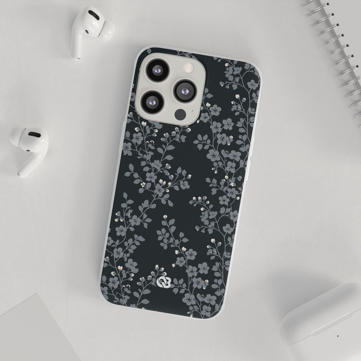 Nocturne Blossom Branch · Lite Phone Case for iPhone ·  Black