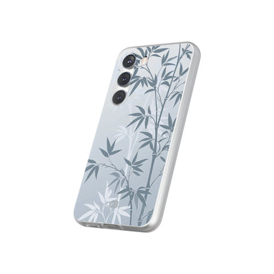 Blue Lite Phone Case for Samsung - Slate Bamboo Shadow