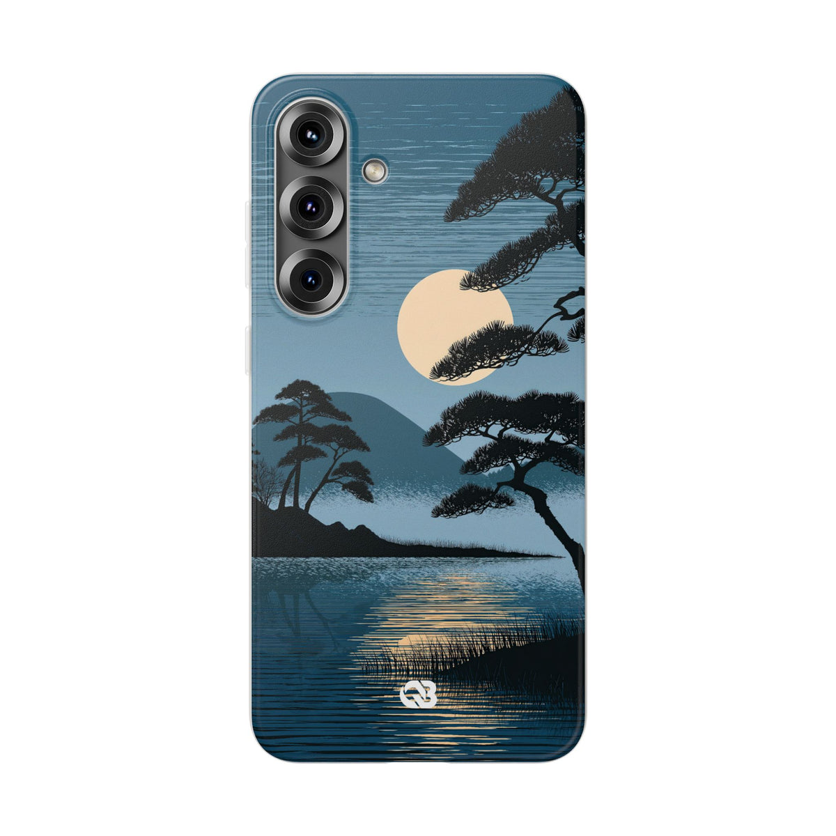 Moonlit Pine Horizon · Lite Phone Case for Samsung · Blue