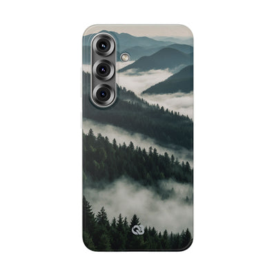 Misty Pine Peaks · Soft Phone Case for Samsung