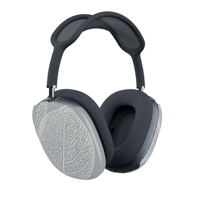 Minimal Leaf Skeleton · Hard Case for AirPods Max · Grey
