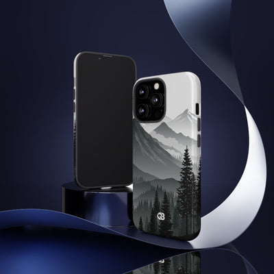 Alpine Horizon · Tough Phone Case for iPhone · Black