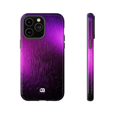 Violet Cyber Circuit · Tough Phone Case for iPhone · Purple