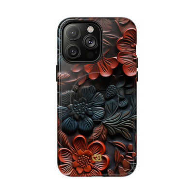 Carved Earth Bloom · Tough+ Coque de téléphone pour iPhone · Magsafe