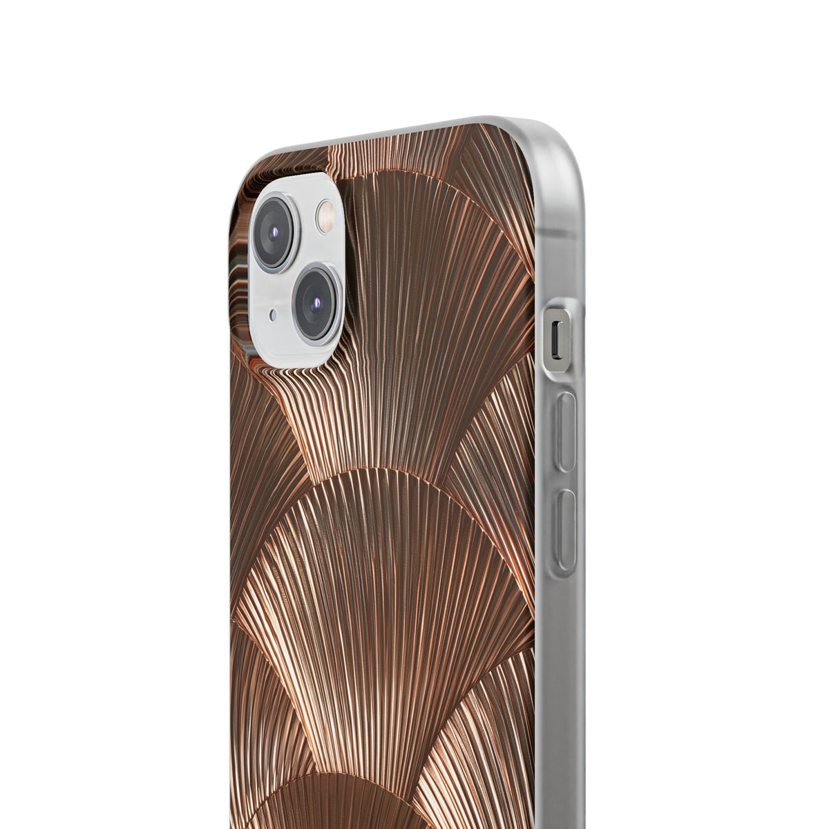 Rose Gilded Fan · Lite Phone Case for iPhone ·  Gold