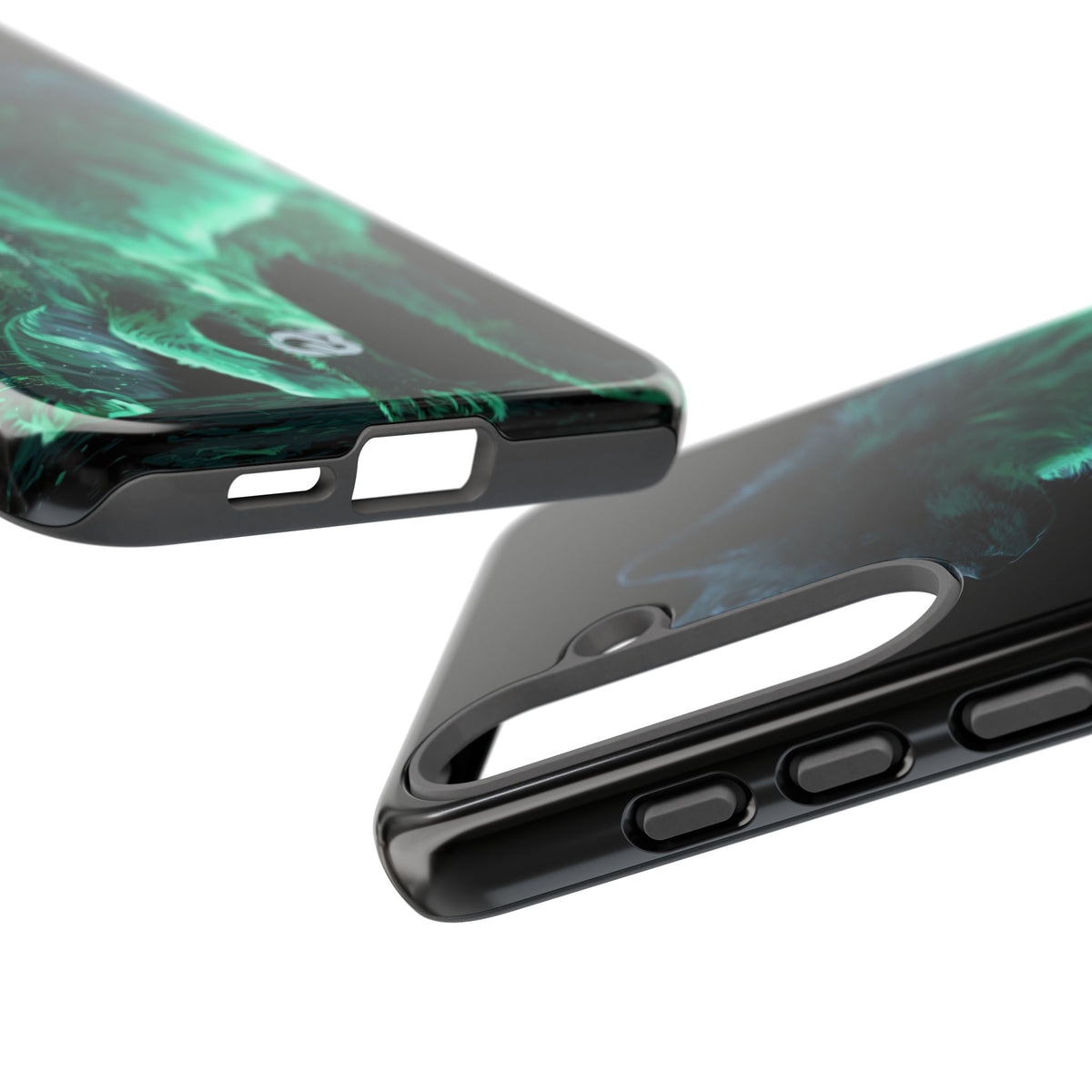 Nordic Aurora Fox · Tough Phone Case for Samsung · Teal