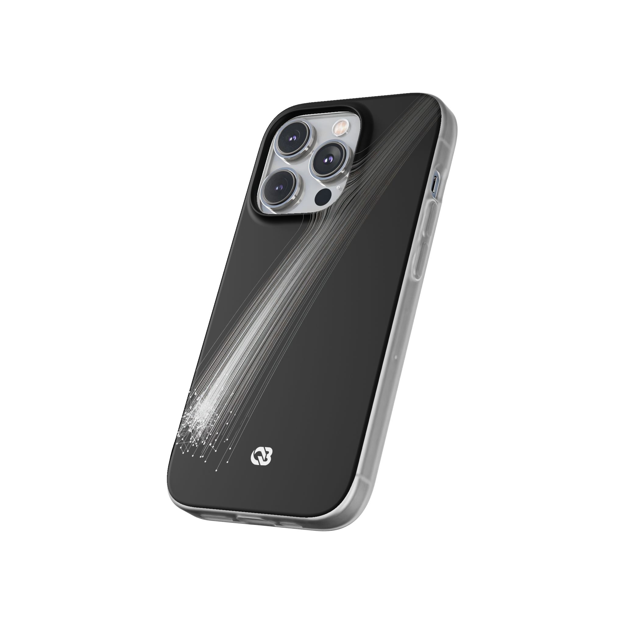 Black Lite Phone Case for iPhone - Linear Velocity Beam