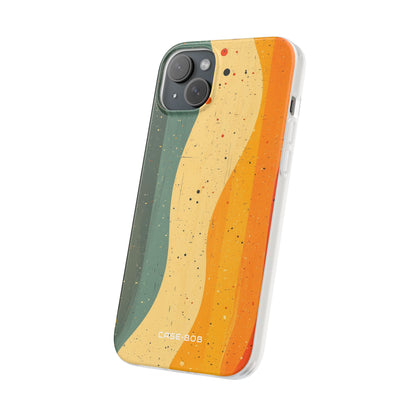 Wavy Forest Veil iPhone 15 Plus Case - Soft