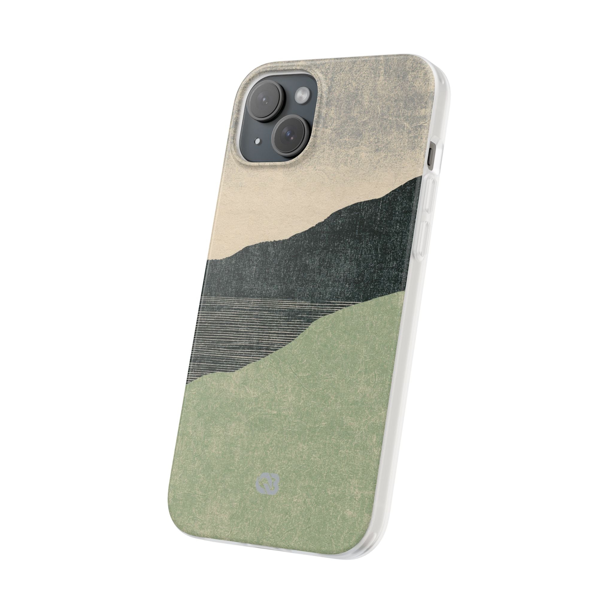 Green Lite Phone Case for iPhone - Moss Ridge Grain