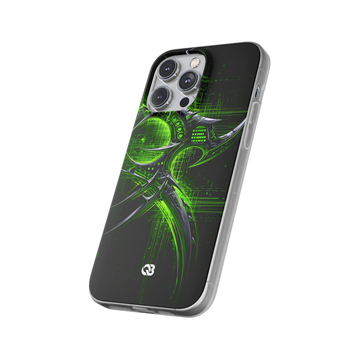 Cyber Sigil Grid · Lite Phone Case for iPhone ·  Green