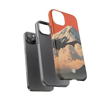 Sacred Peak Fuji · Tough Phone Case for iPhone · Orange