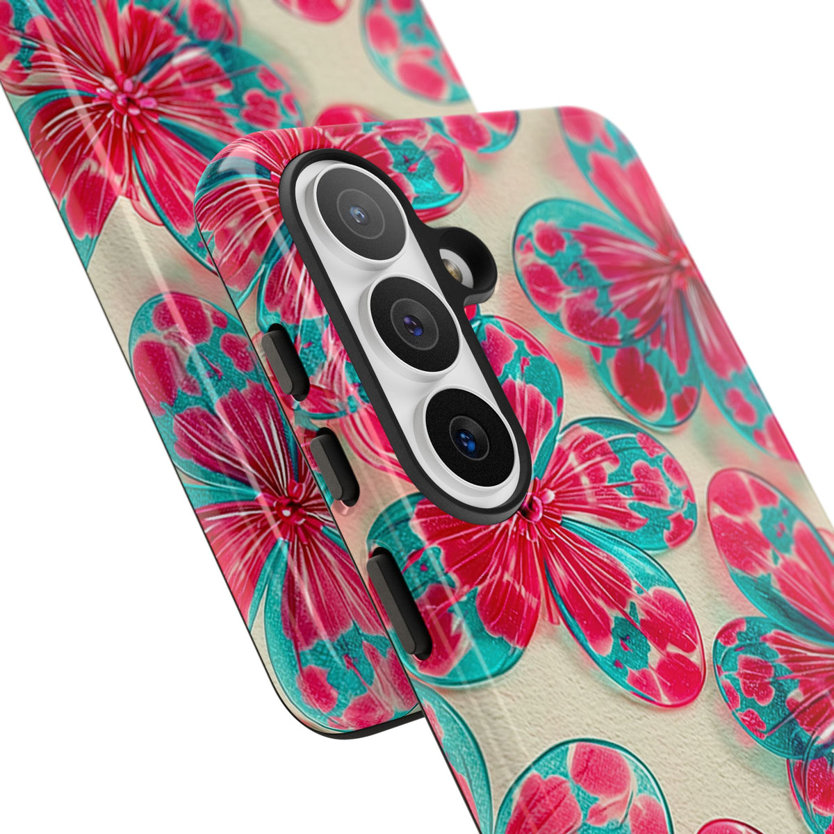 Lucite Jelly Bloom · Tough Phone Case for Samsung · Pink